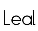 Leal Font Image