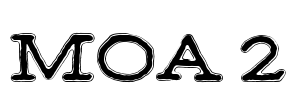 MOA 2 Font Image