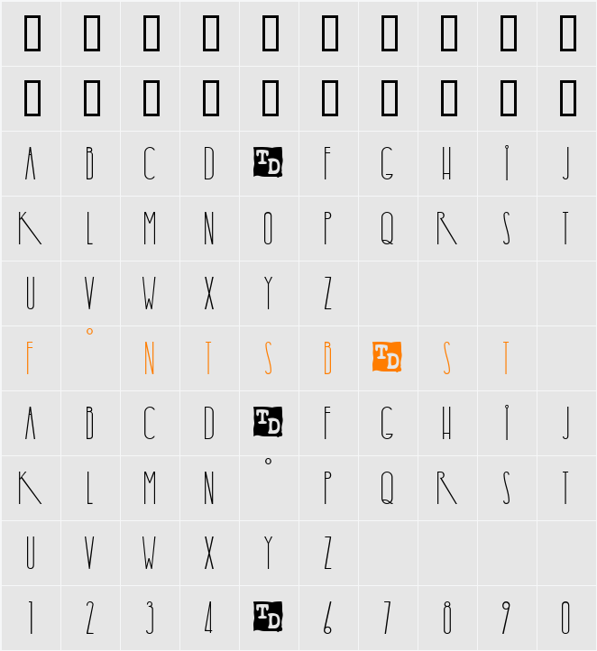 Yaroslav Character Map
