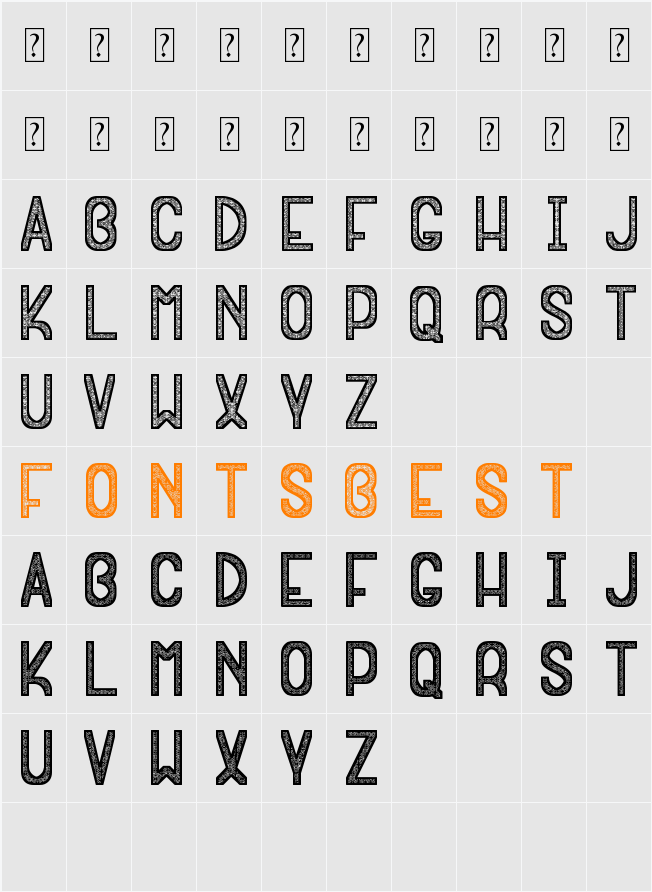 EsKiMpOrCe VsF Character Map