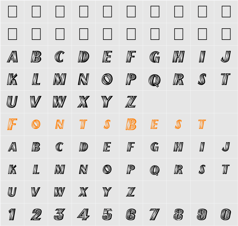 wagner Character Map