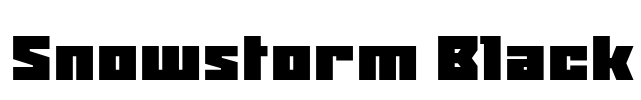 Snowstorm Black