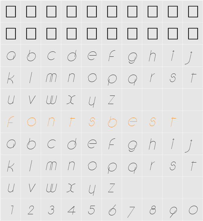 DebevicCircular Character Map