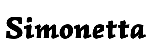 Simonetta Font Image