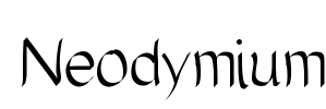 Neodymium