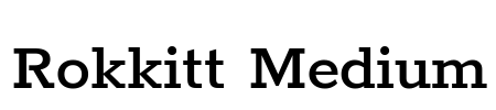 Rokkitt Medium