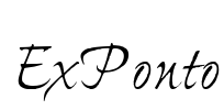 ExPonto Font Image