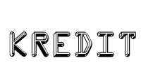 Kredit Font Image