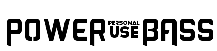 Power Bass Font Image