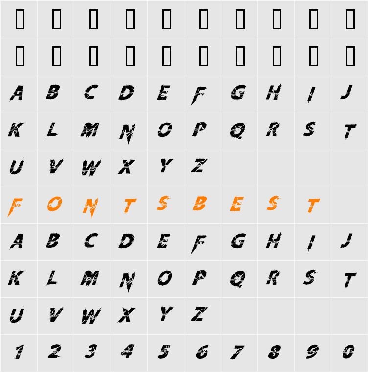 Knife Fight Ballet Character Map