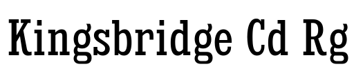 Kingsbridge Cd Rg