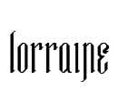 LORRAINE Font Image