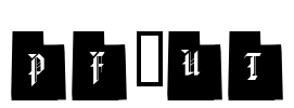 pf_ut Font Image