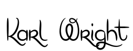 Karl Wright Font Image