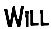 Will Font Image