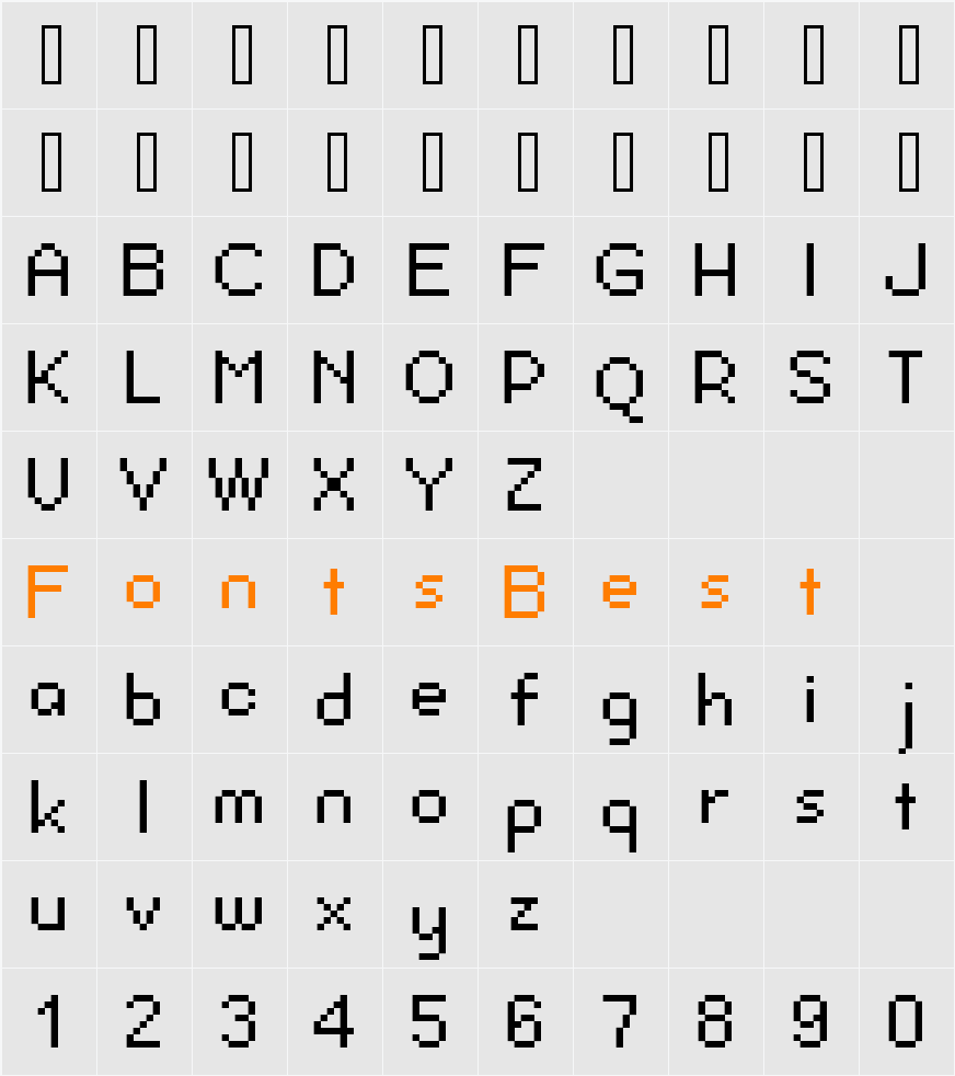 FFF Harmony with PL Character Map