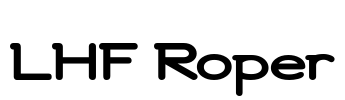 LHF Roper Font Image