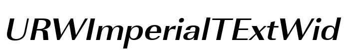 URWImperialTExtWid