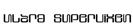 Ultra Supervixen Font Image