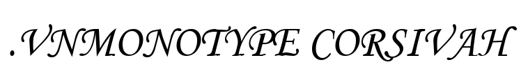 .VnMonotype corsivaH