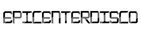 EpicenterDisco Font Image