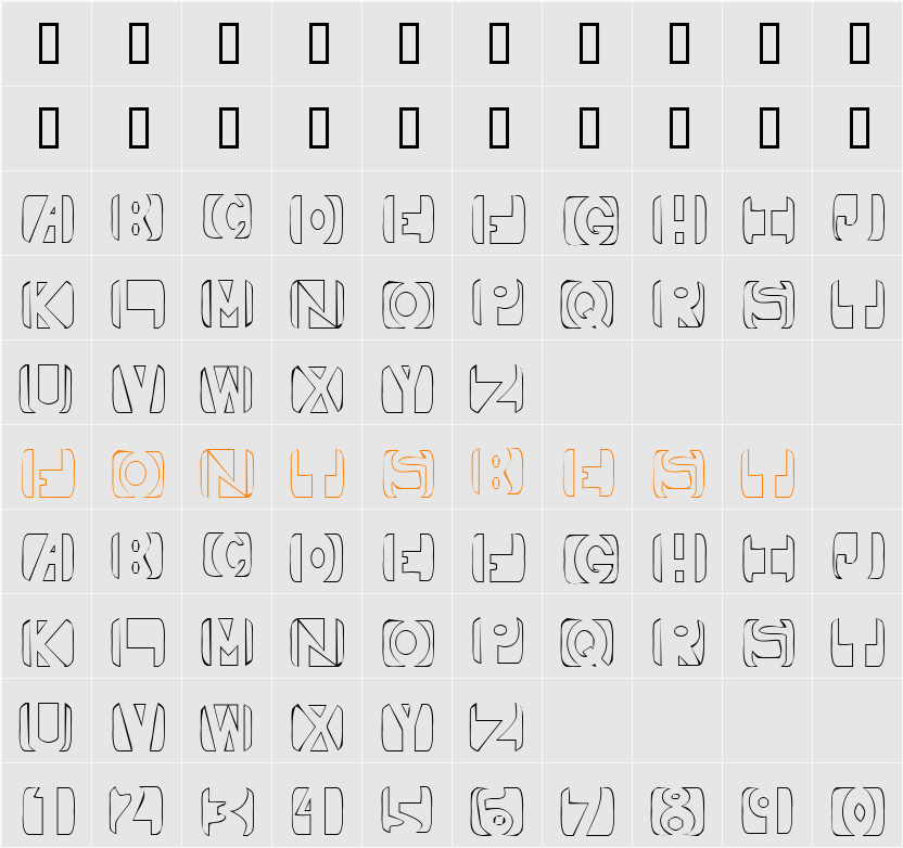 Royal Character Map