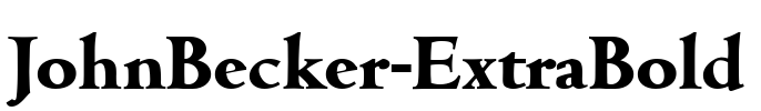 JohnBecker-ExtraBold