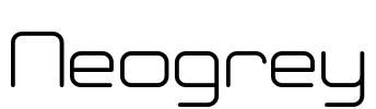 Neogrey Font Image