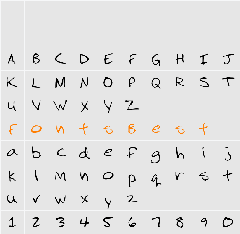2Dumb Character Map
