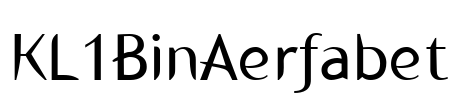 KL1BinAerfabet