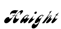 Haight Font Image