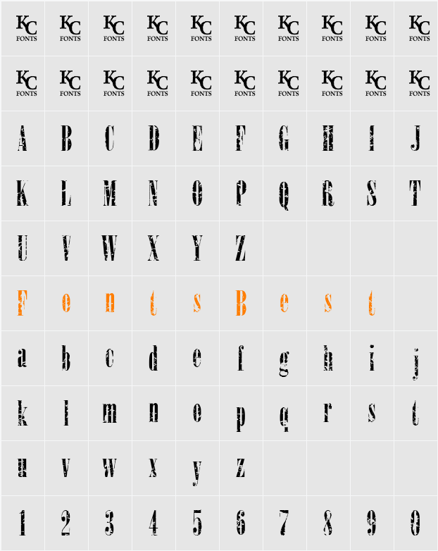 Load Up On Guns Character Map