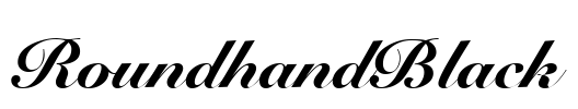 RoundhandBlack
