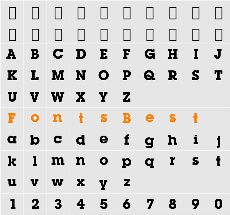 LubalGraph Bd BT Character Map