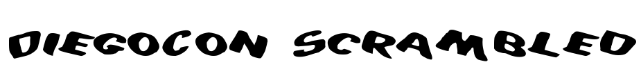 DiegoCon Scrambled Font Image