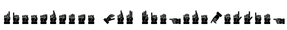Dissaramas CRU Fingerspelling