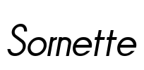 Sornette Font Image