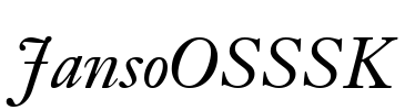 JansoOSSSK