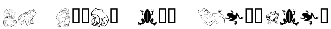 KR Frogs for Jennifer Font Image