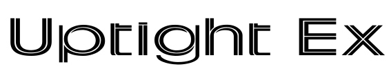 Uptight Ex Font Image