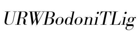 URWBodoniTLig
