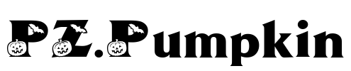 PZ.Pumpkin Font Image