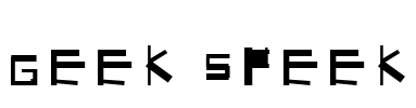 Geek Speek