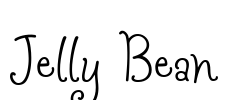 Jelly Bean Font Image