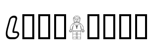 Legothick Font Image