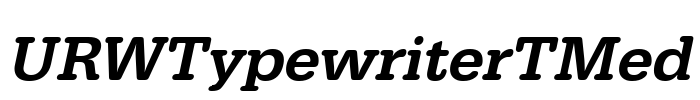 URWTypewriterTMed