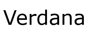 Verdana