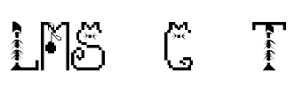LMS Cat Treats Font Image
