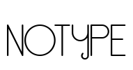 NoType Font Image