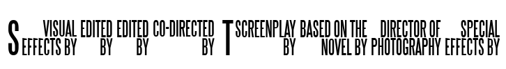 Steel Tongs Font Image